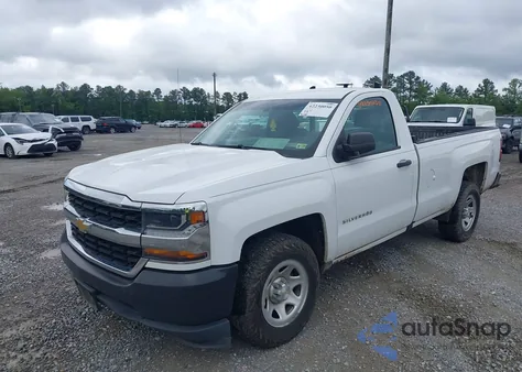 2018 Chevrolet Silverado 1500 Wt from USA, damaged, VIN 1GCNCNEH8JZ368433
